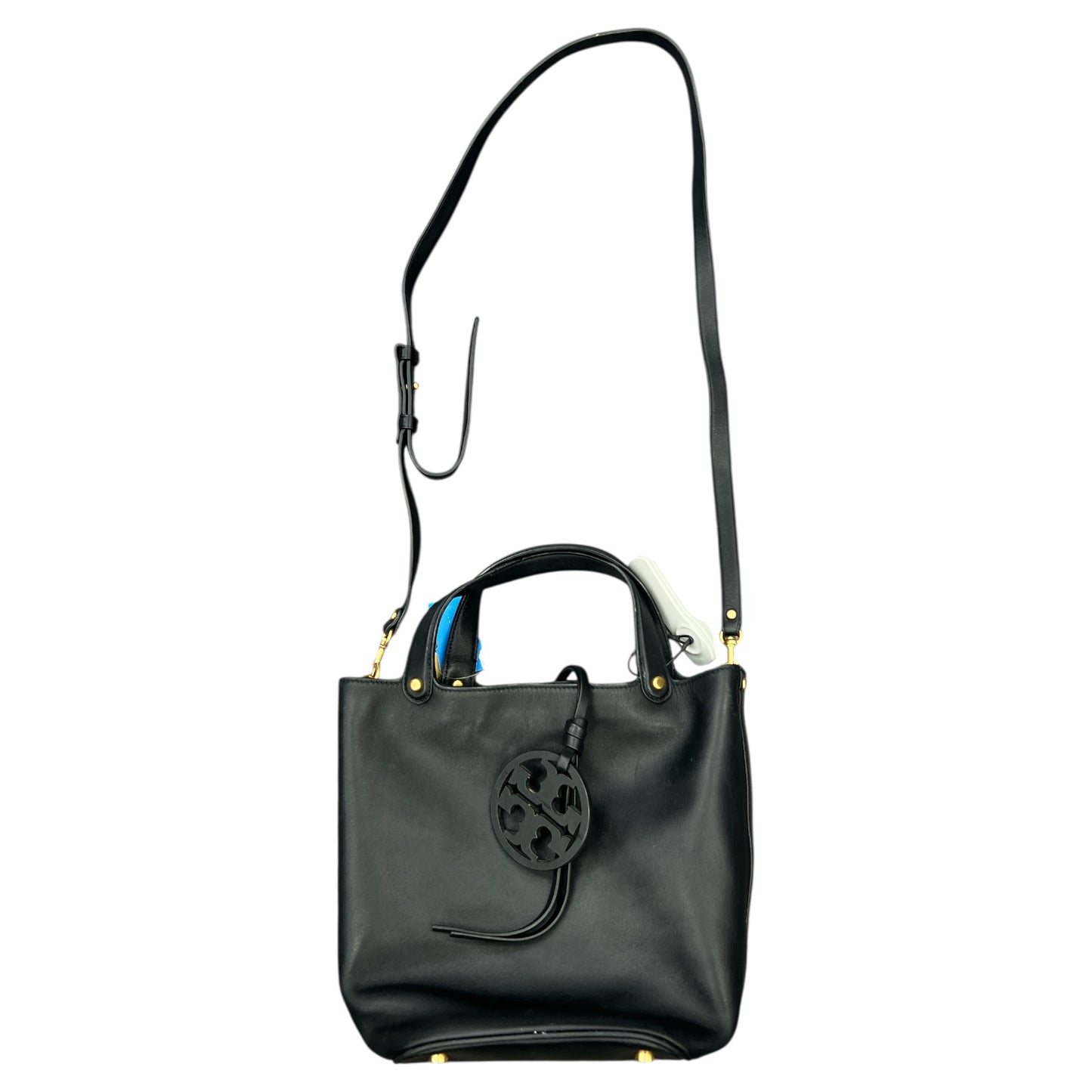 Handbag Designer By Tory Burch In Black, Size:Medium