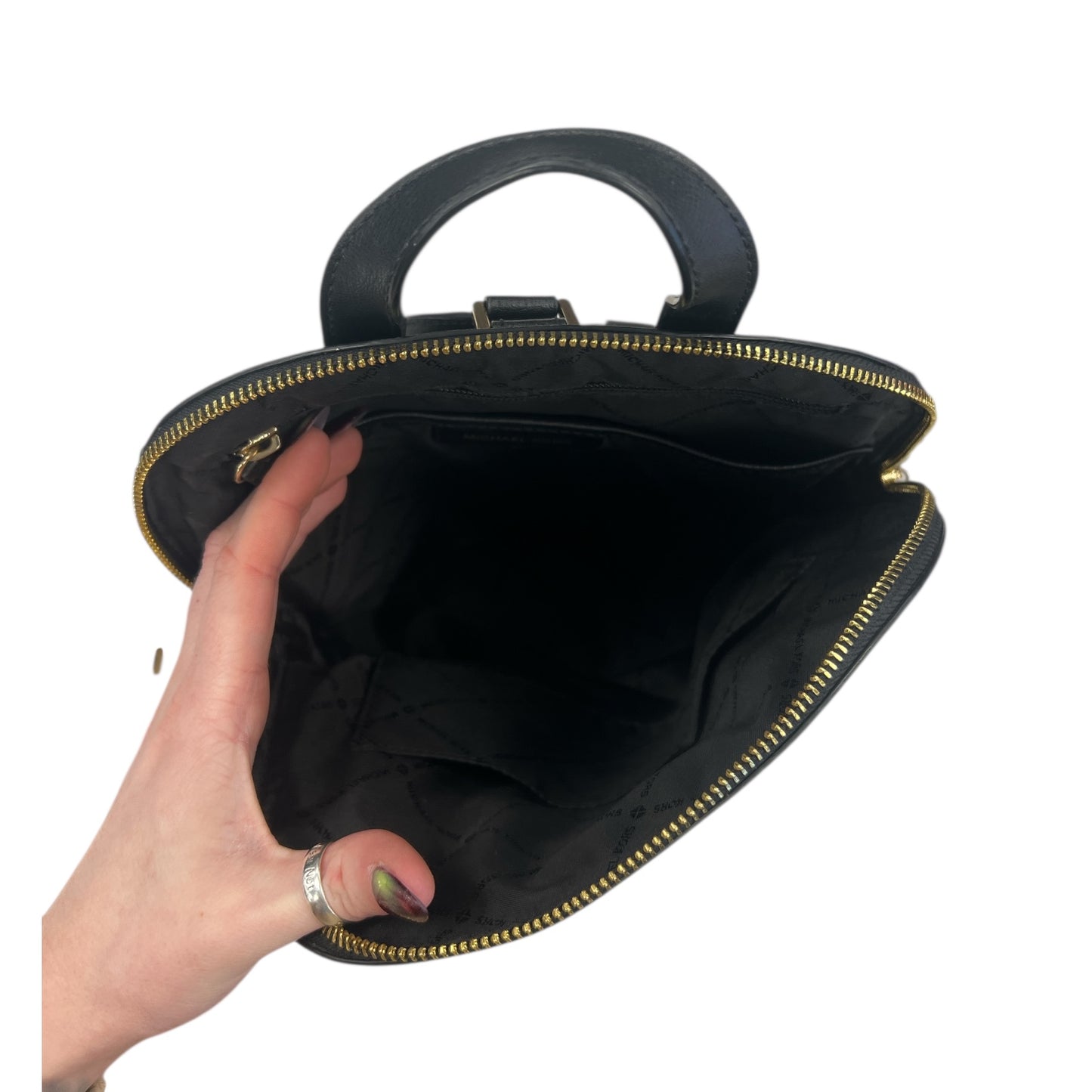 Backpack Designer By Michael Kors In Black, Size:Large