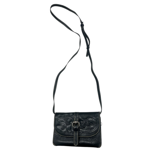Crossbody Designer By Patricia Nash In Black, Size:Small