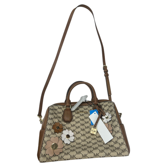 Handbag Designer By Michael Kors In Brown, Size:Large