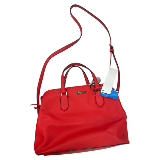 Handbag Designer By Kate Spade In Red, Size:Medium