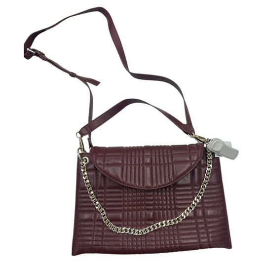 Handbag By Vince Camuto In Maroon, Size:Small