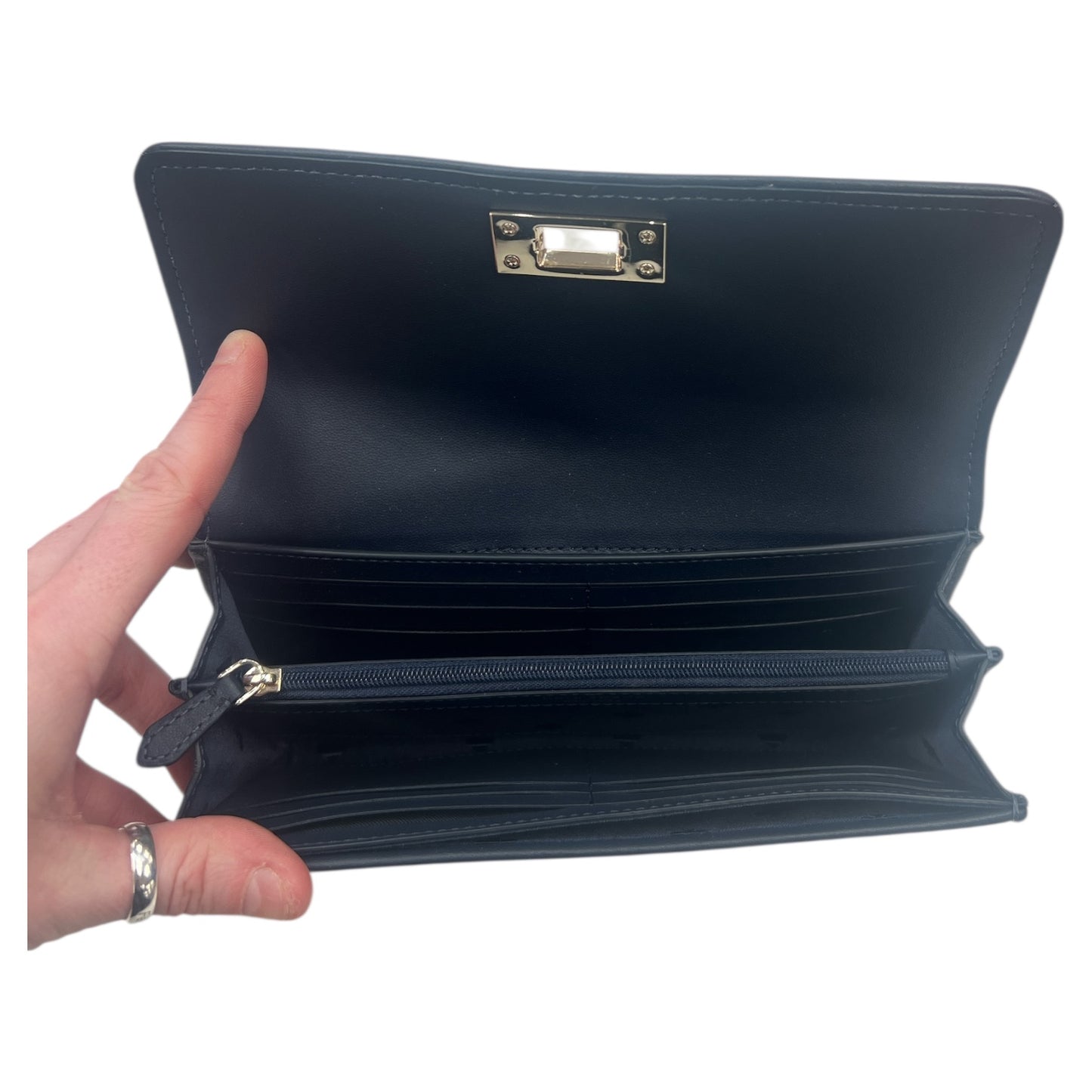 Wallet Designer By Kate Spade In Floral Print, Size:Large