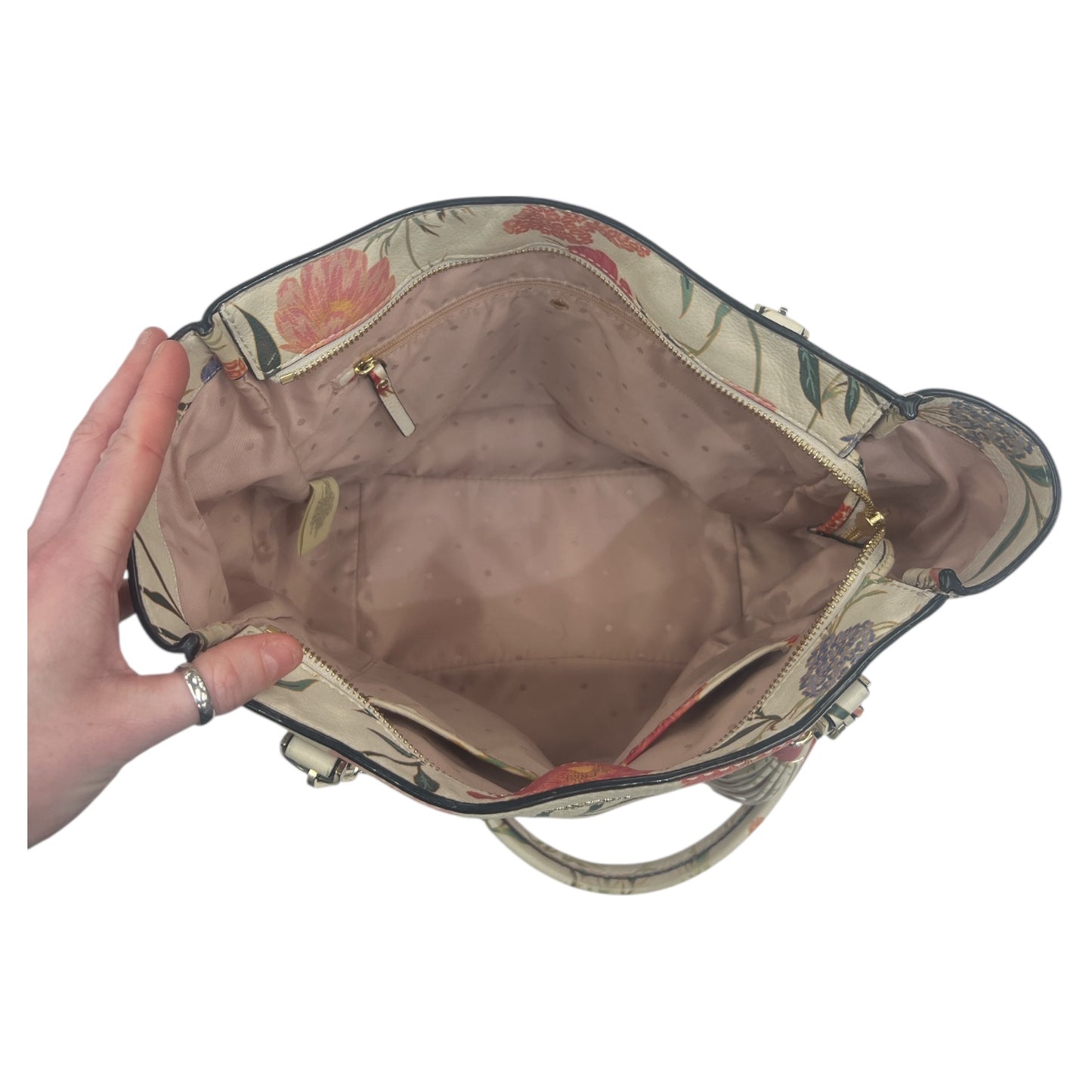 Handbag Designer By Kate Spade In Green, Size:Medium