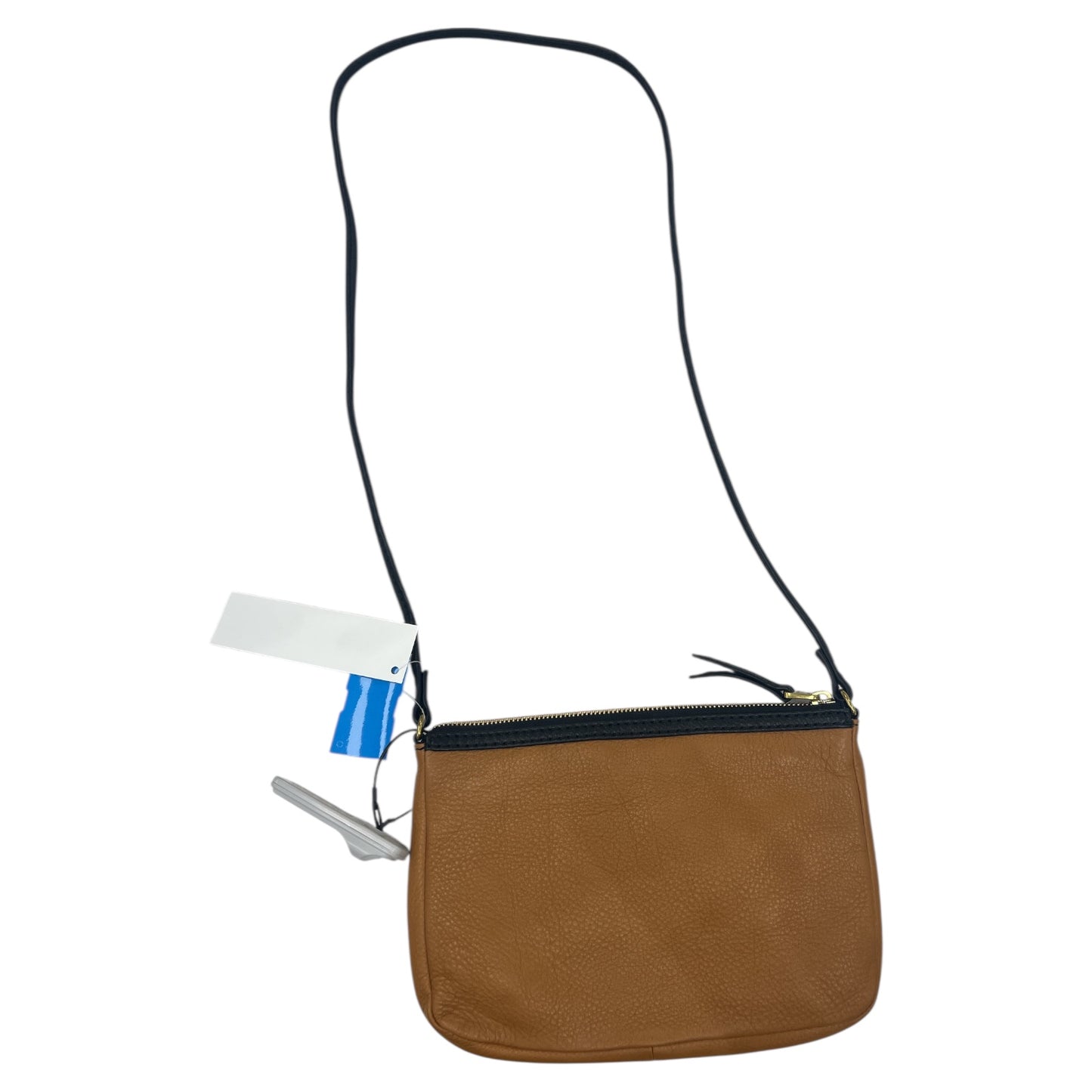 Crossbody Leather By Fossil In Brown, Size:Small