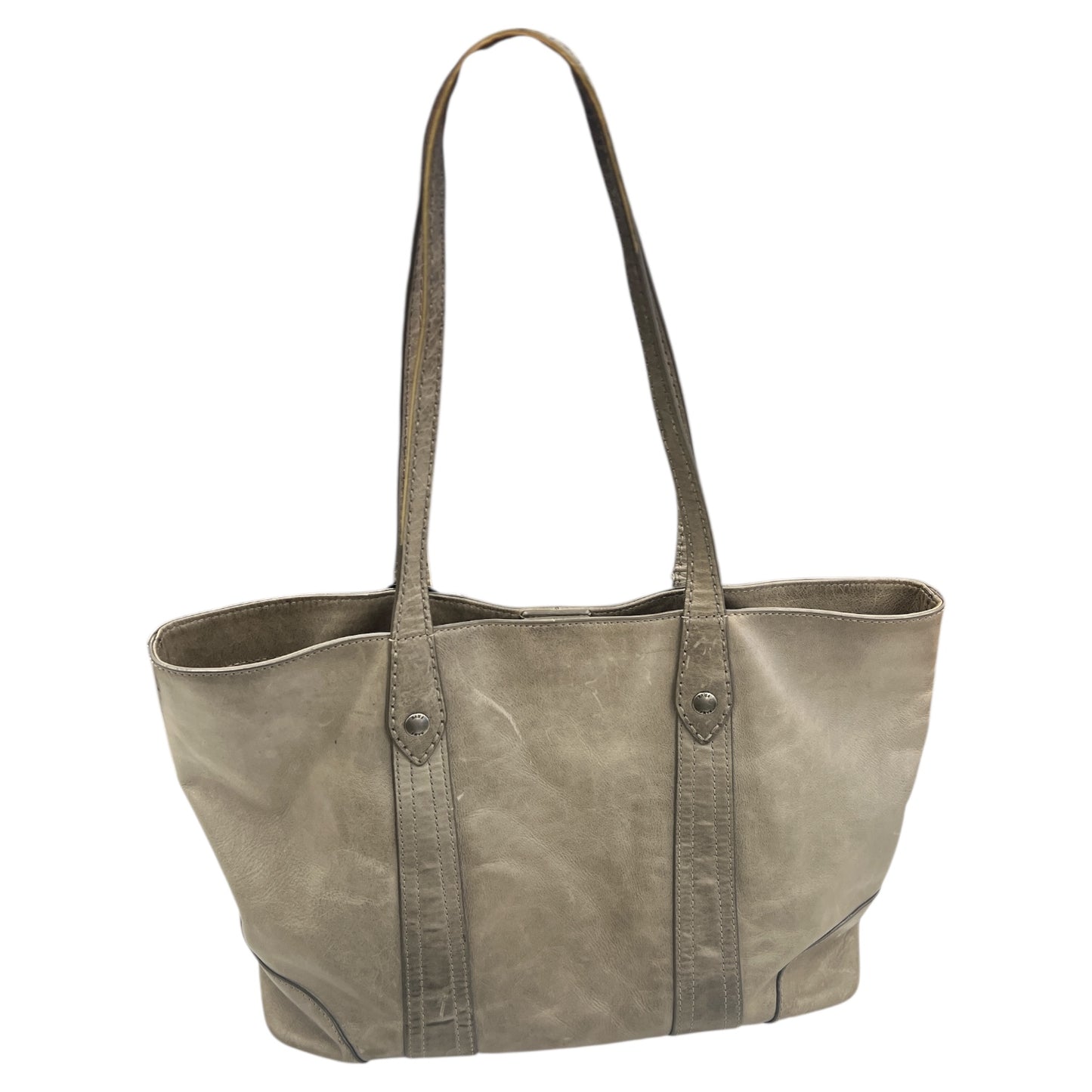 Handbag Designer By Frye In Grey, Size:Large