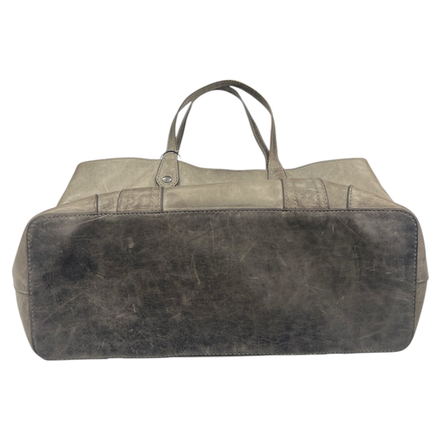 Handbag Designer By Frye In Grey, Size:Large