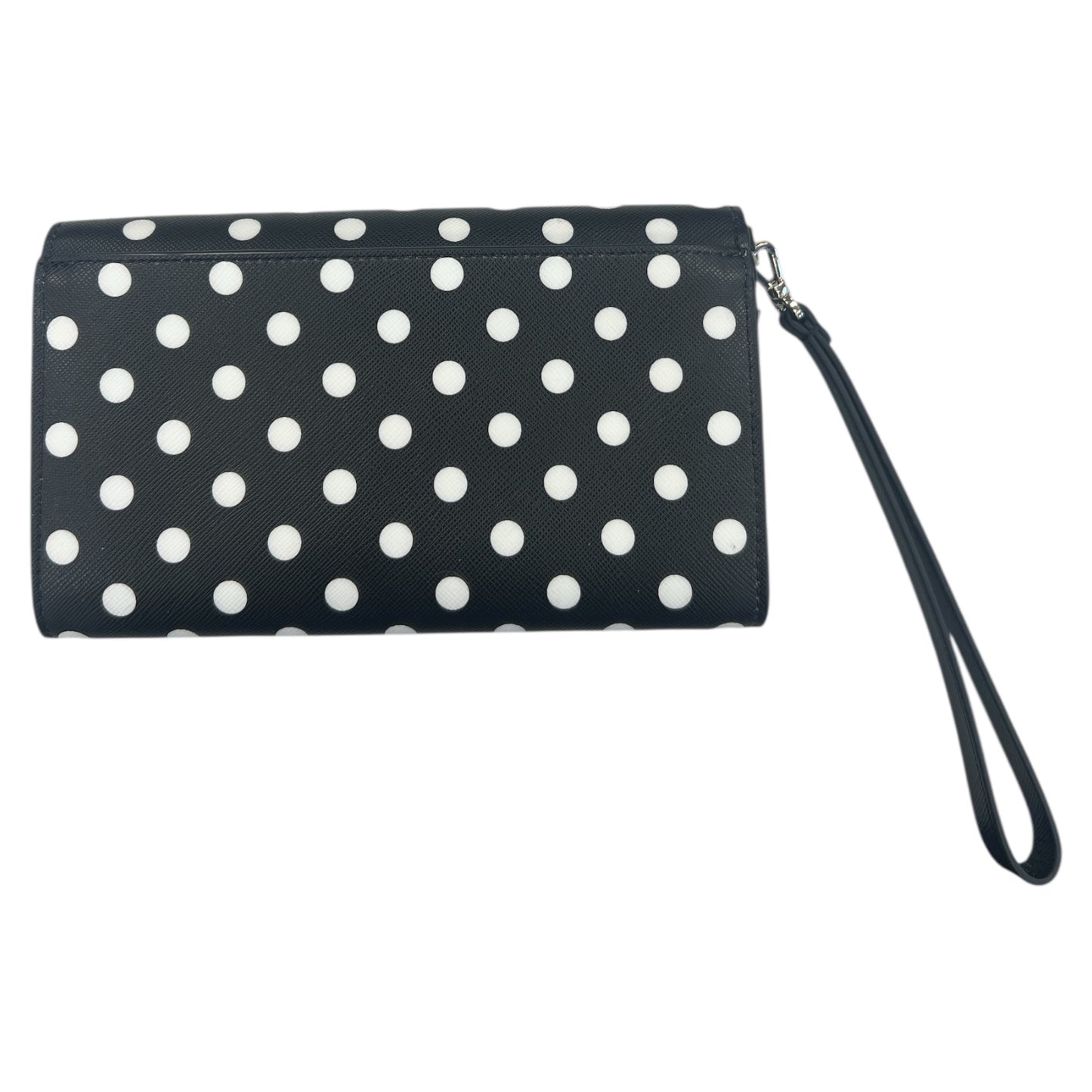 Wristlet Designer By Kate Spade In Polkadot Pattern, Size:Medium