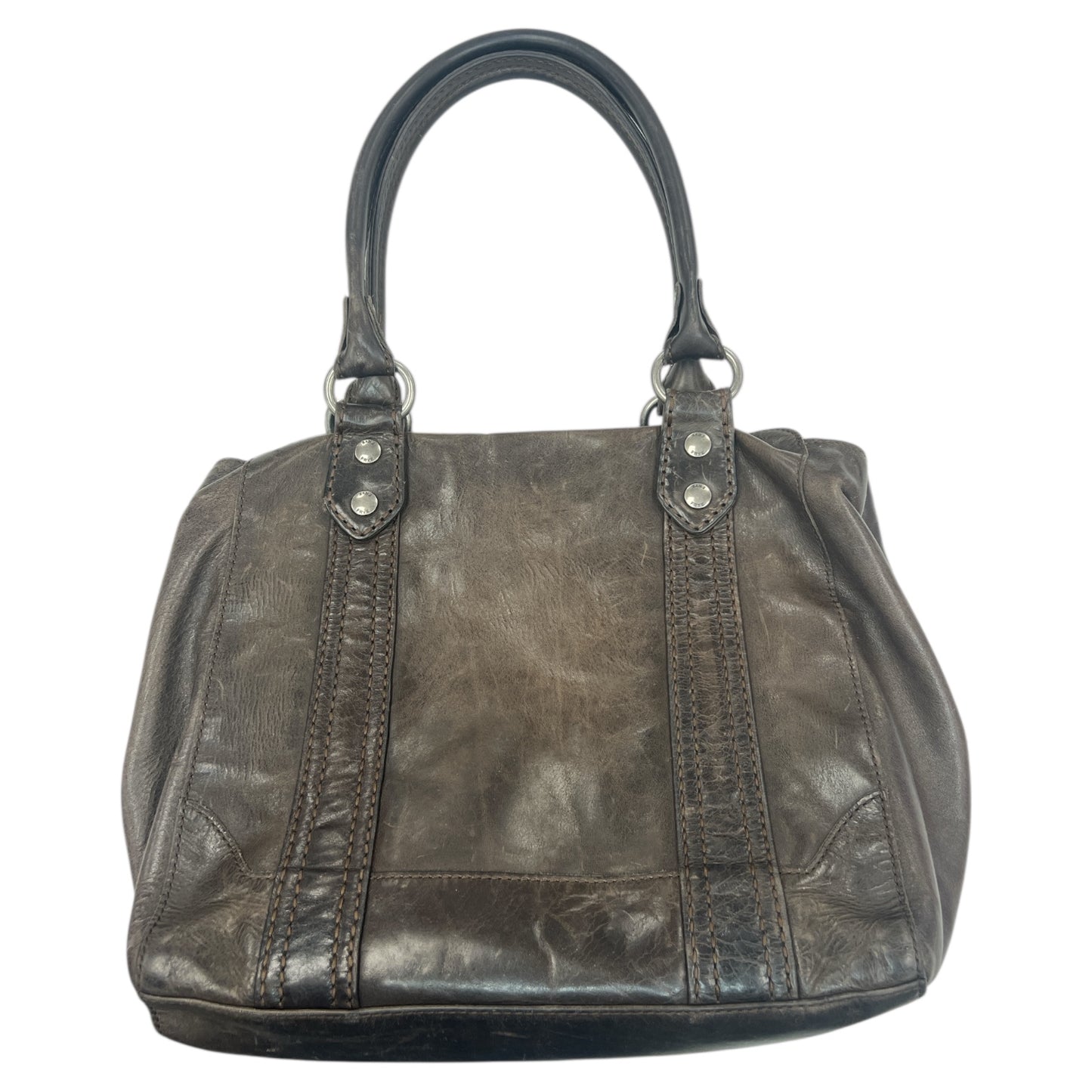 Handbag Designer By Frye In Brown, Size:Medium