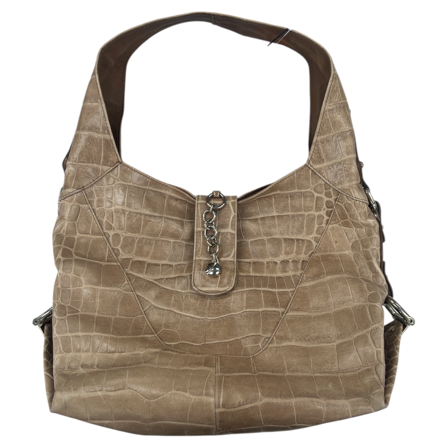 Handbag Designer By Stuart Weitzman In Tan, Size:Medium