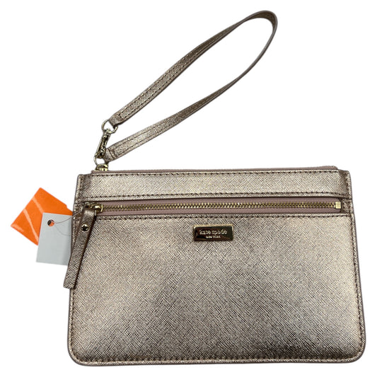 Wristlet Designer By Kate Spade In Rose Gold, Size:Small