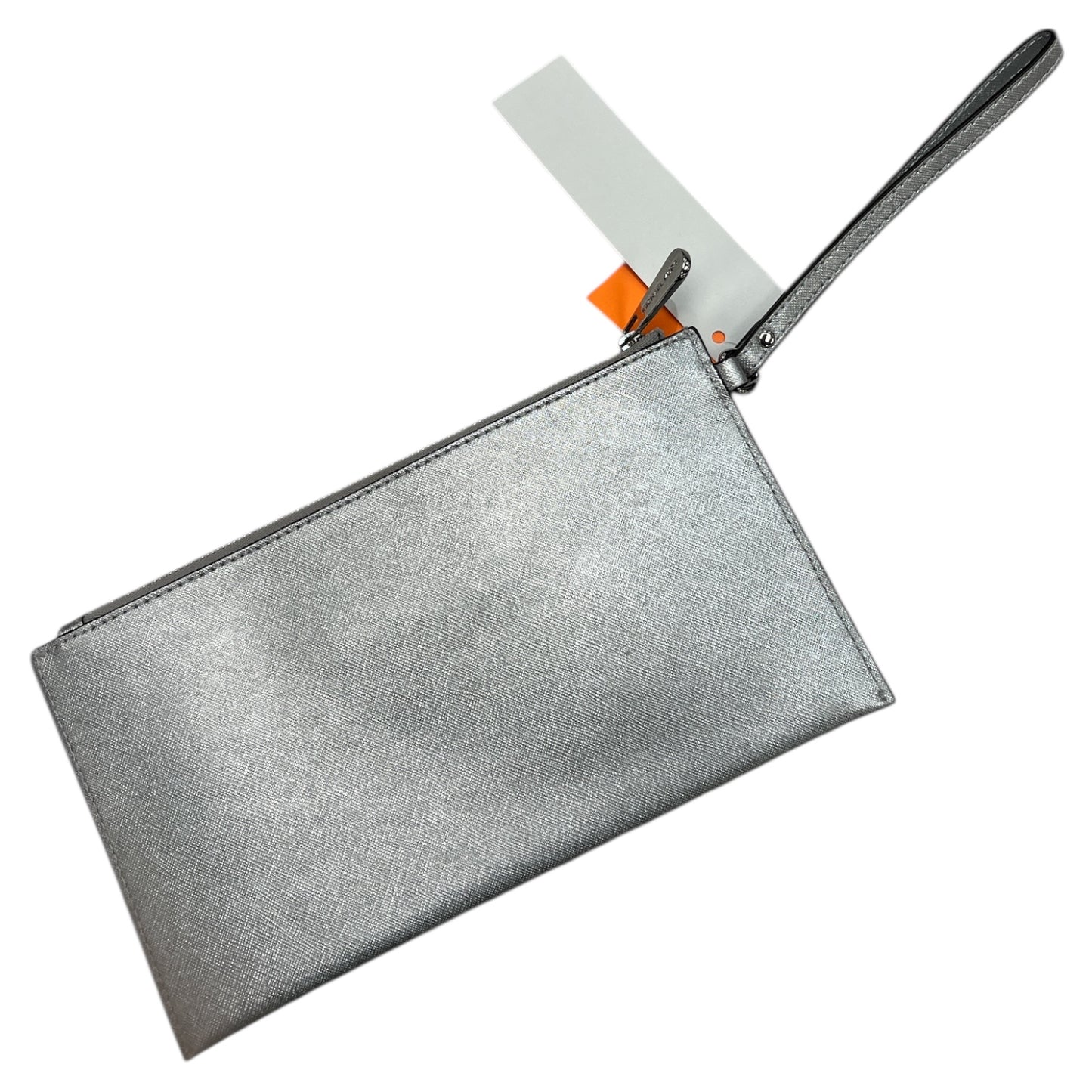 Wristlet Designer By Michael Kors In Silver, Size:Medium