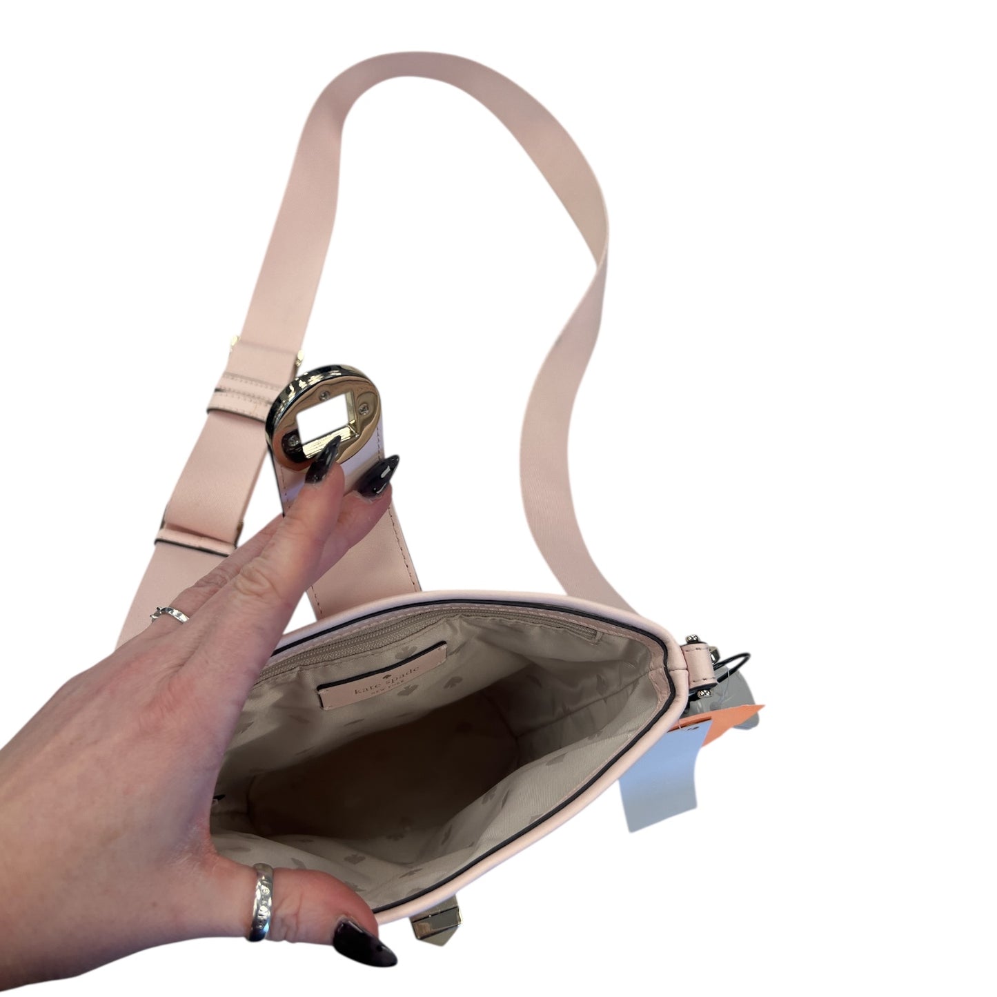 Crossbody Designer By Kate Spade In Pink, Size:Small