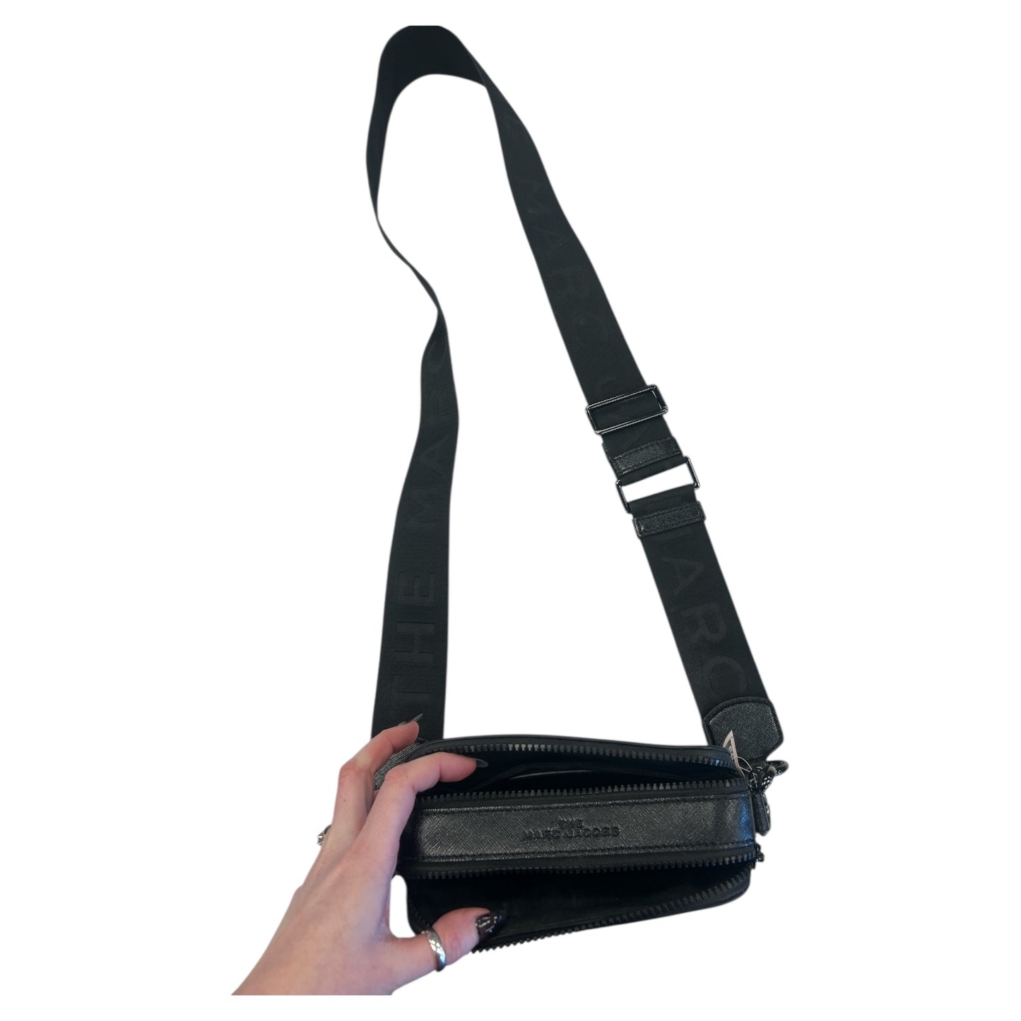 Crossbody Luxury Designer By Marc Jacobs In Black, Size:Small