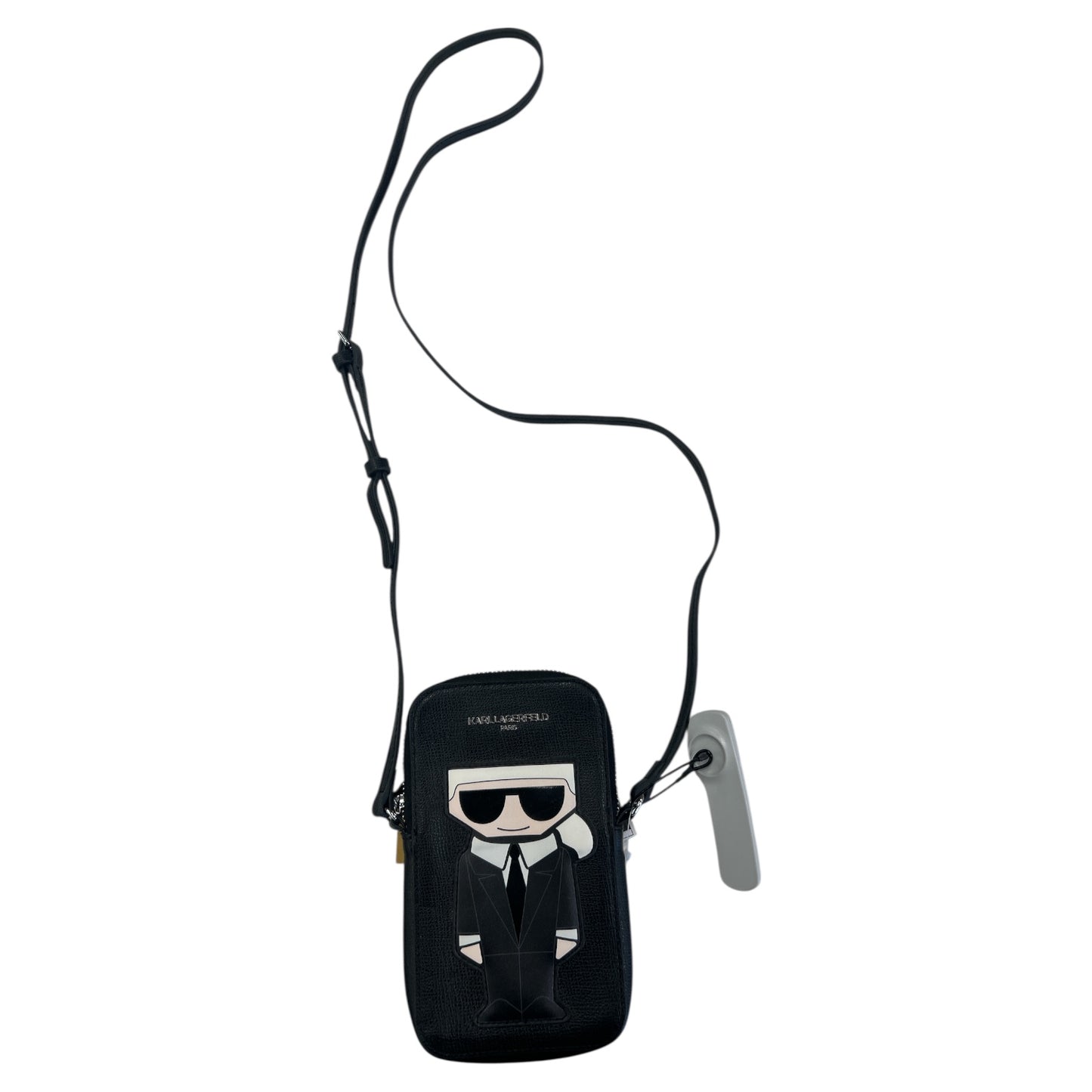 Crossbody Designer By Karl Lagerfeld In Black, Size:Small