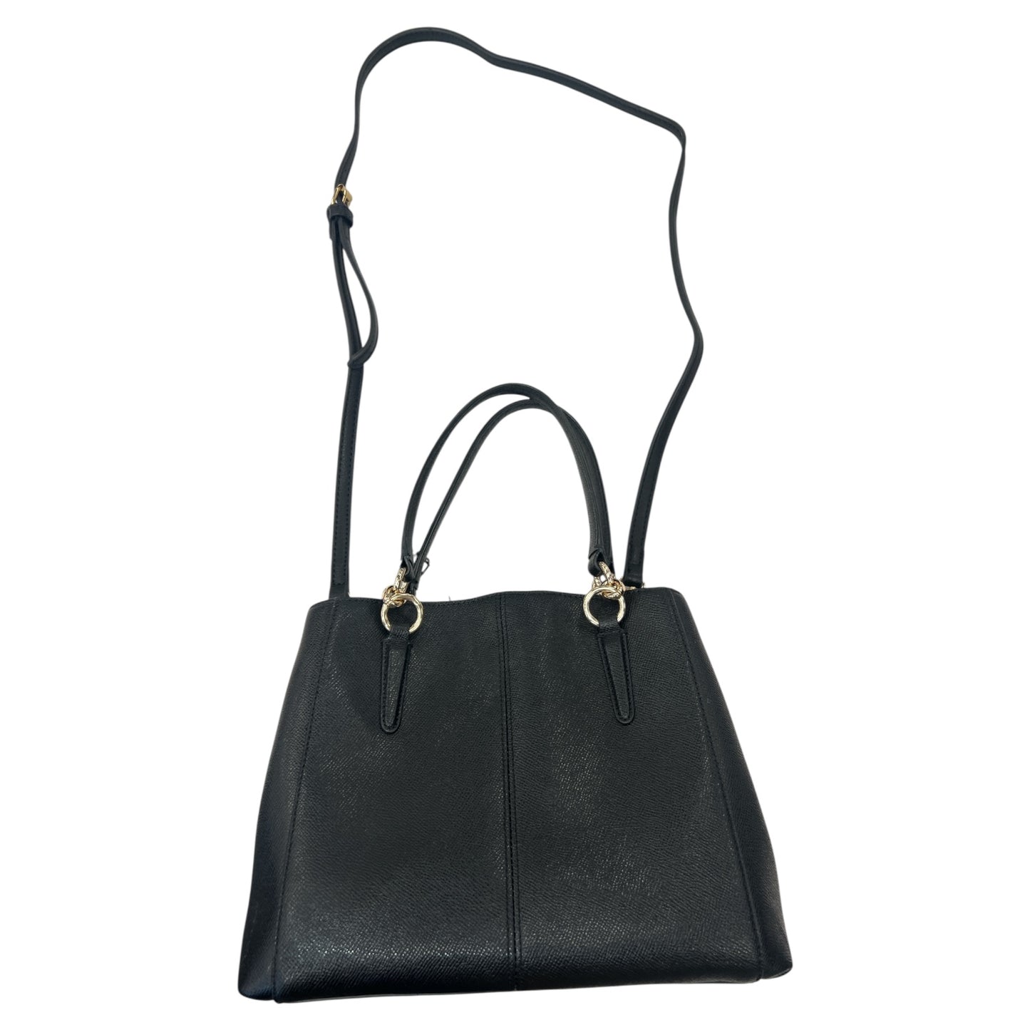 Handbag Designer By Coach In Black, Size:Medium