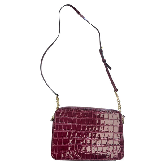 Crossbody Designer By Michael Kors In Red, Size:Large