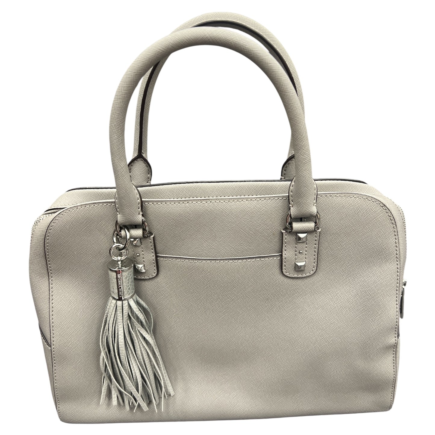 Handbag Designer By Michael Kors In Grey, Size:Large