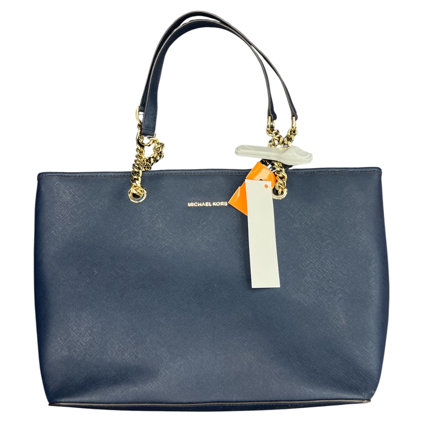Handbag Designer By Michael Kors In Blue, Size:Large