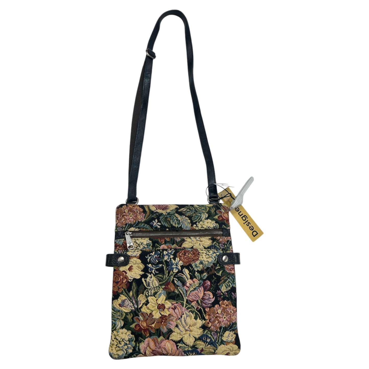Crossbody Designer By Patricia Nash In Floral Print, Size:Medium