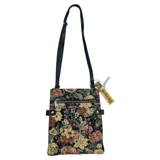 Crossbody Designer By Patricia Nash In Floral Print, Size:Medium