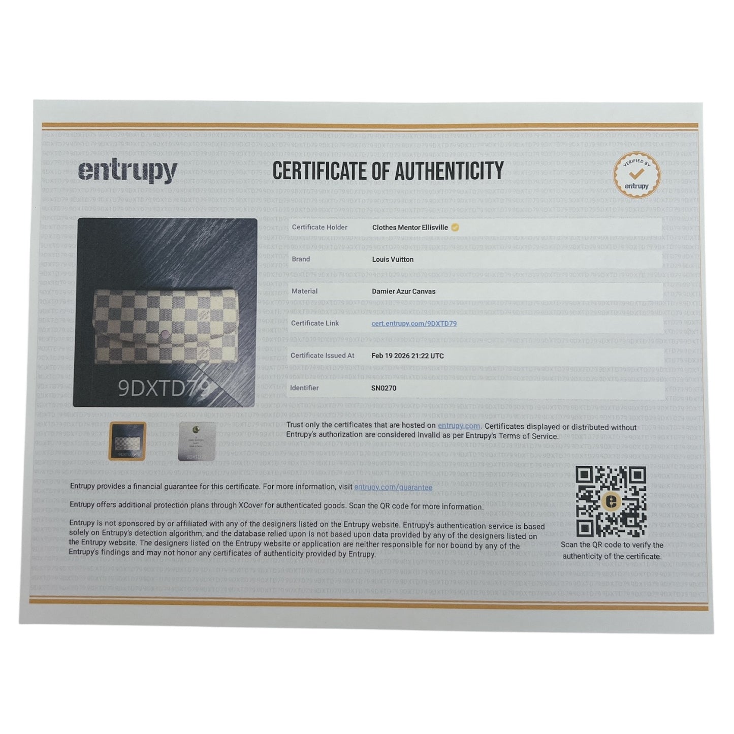 Wallet Luxury Designer By Louis Vuitton In White, Size:Large