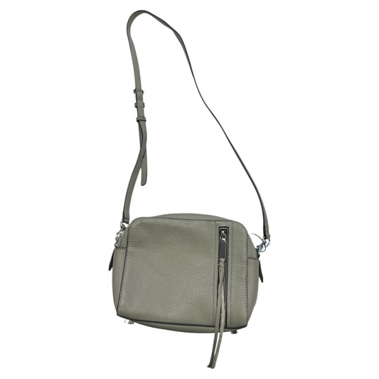 Crossbody Designer By Rebecca Minkoff In Grey, Size:Small