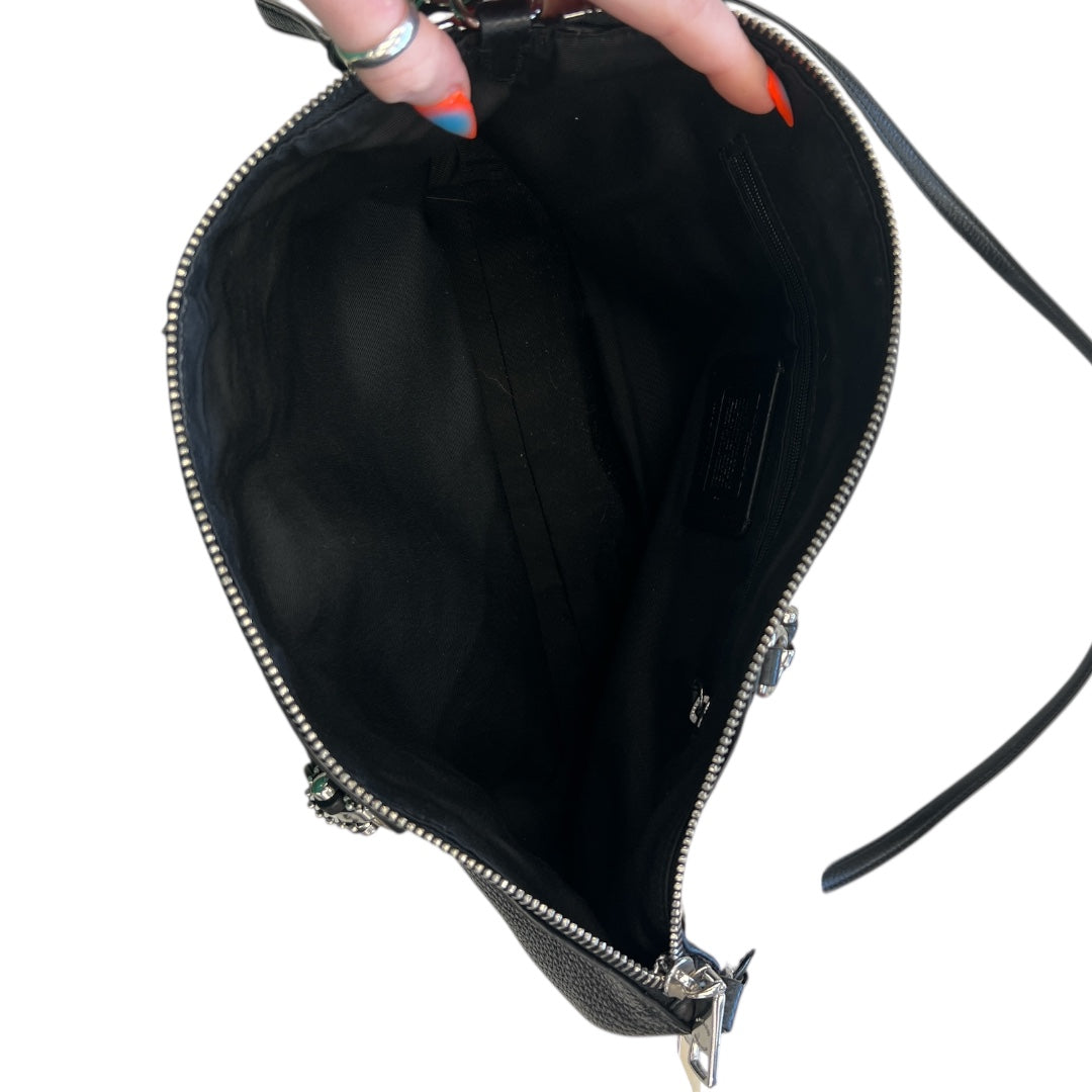 Handbag Designer By Coach In Black, Size:Medium