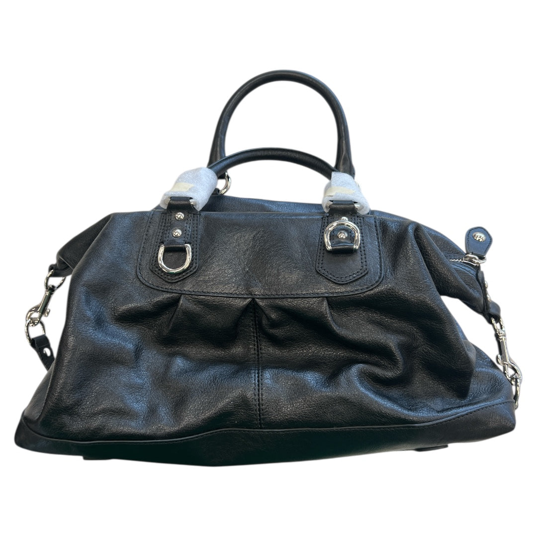 Handbag Designer By Coach In Black, Size:Medium