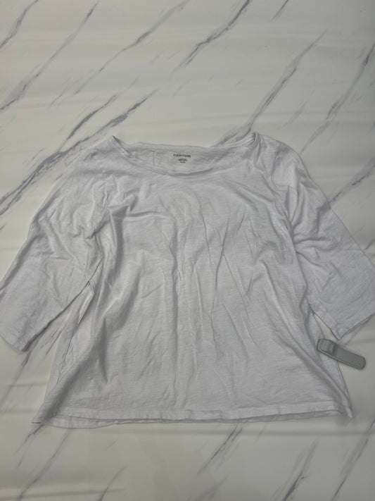 Top 3/4 Sleeve By Eileen Fisher  Size: Xl