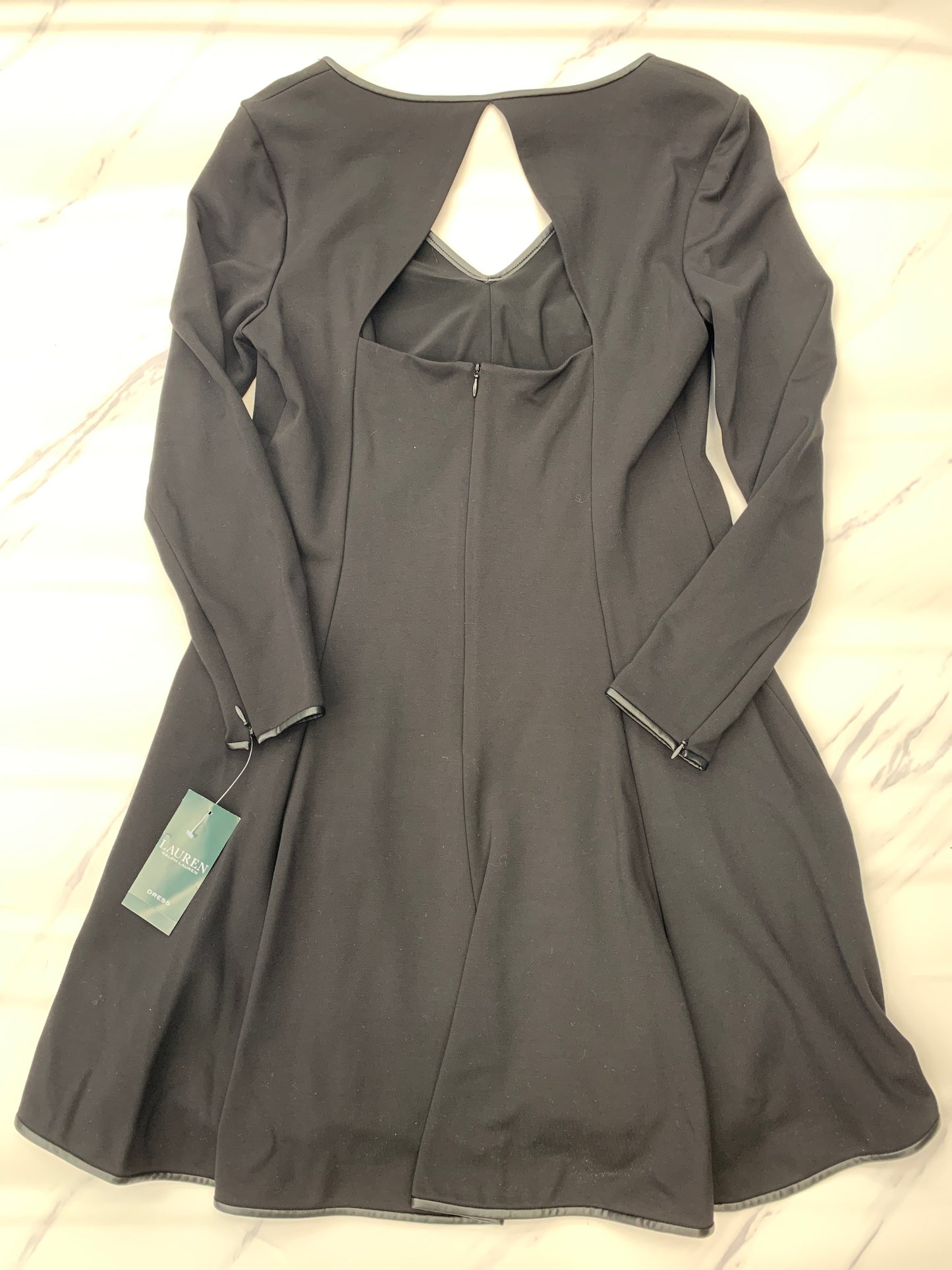 Dress Casual Midi By Ralph Lauren Black Label  Size: 10