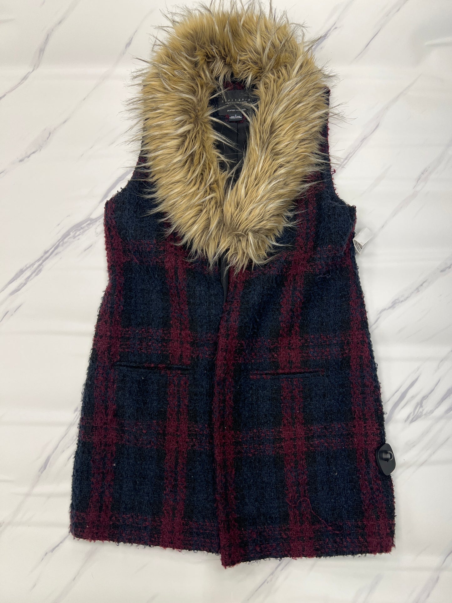 Vest Faux Fur & Sherpa By Sanctuary  Size: S