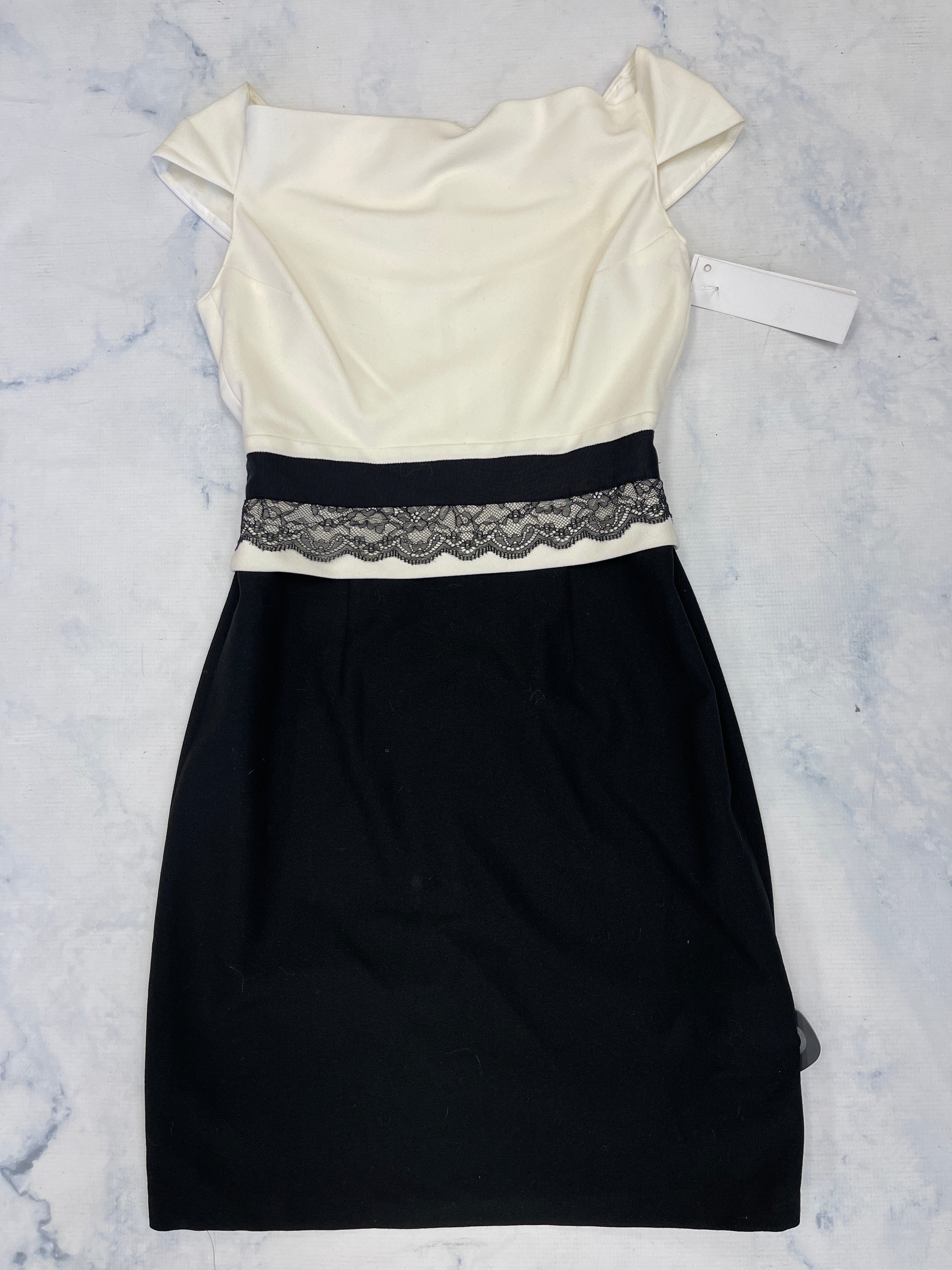 NWT Tahari Arthur newest S. Levine Peter Black and White dress